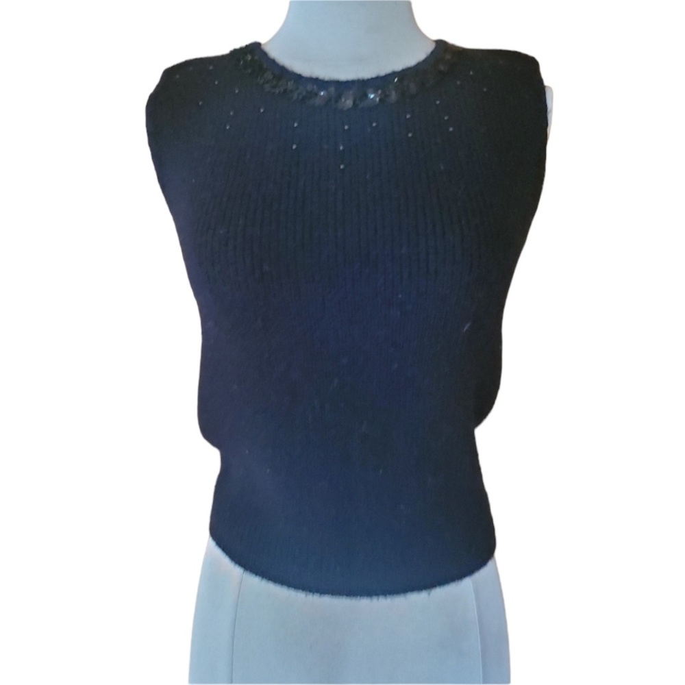 1950s/1960s Jacqueline Sequin‎ & Beaded Sweater